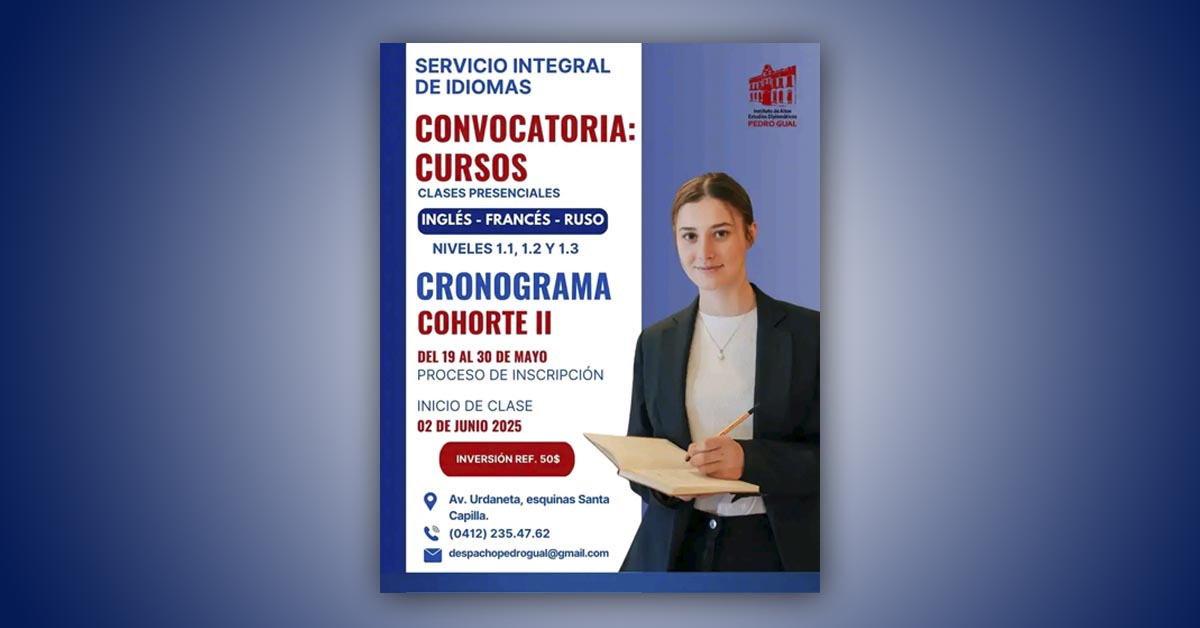 El Servicio Integral de Idiomas abre sus puertas para la COHORTE II