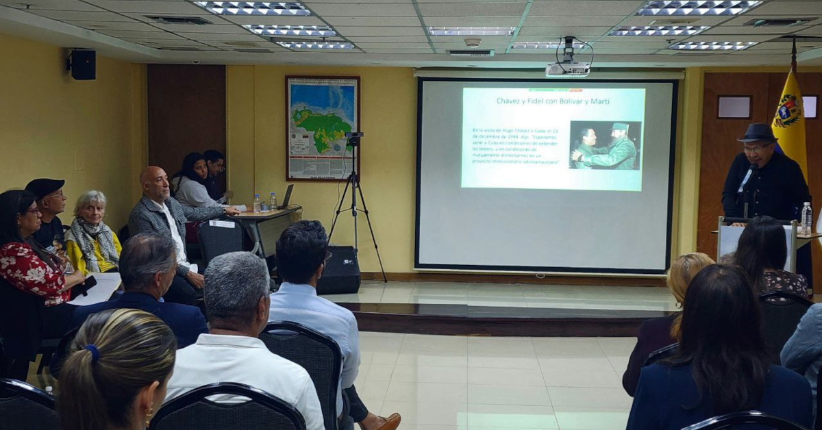Soberanía y Unidad Latinoamericana se impulsó en conmemoración del natalicio del héroe cubano José Martí y Rebelión del 4F