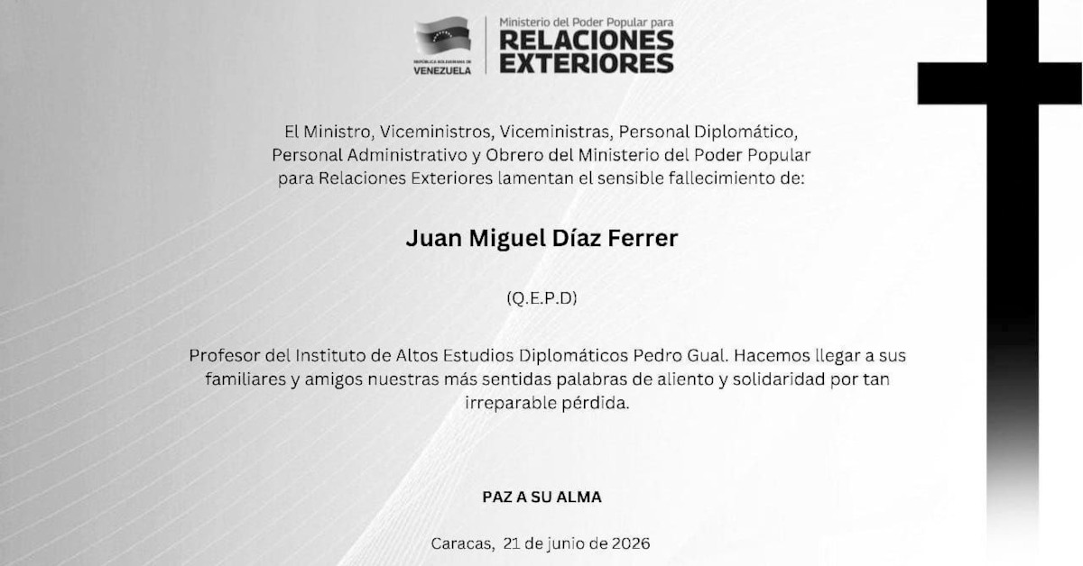 El IAEDPG se une al duelo por la sensible pérdida de Juan Miguel Díaz Ferrer